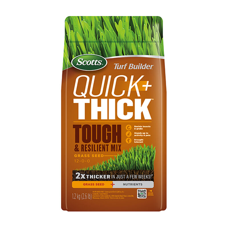 Scotts Turf Builder Quick + Thick Tough & Resilient Mix Grass Seed image number null